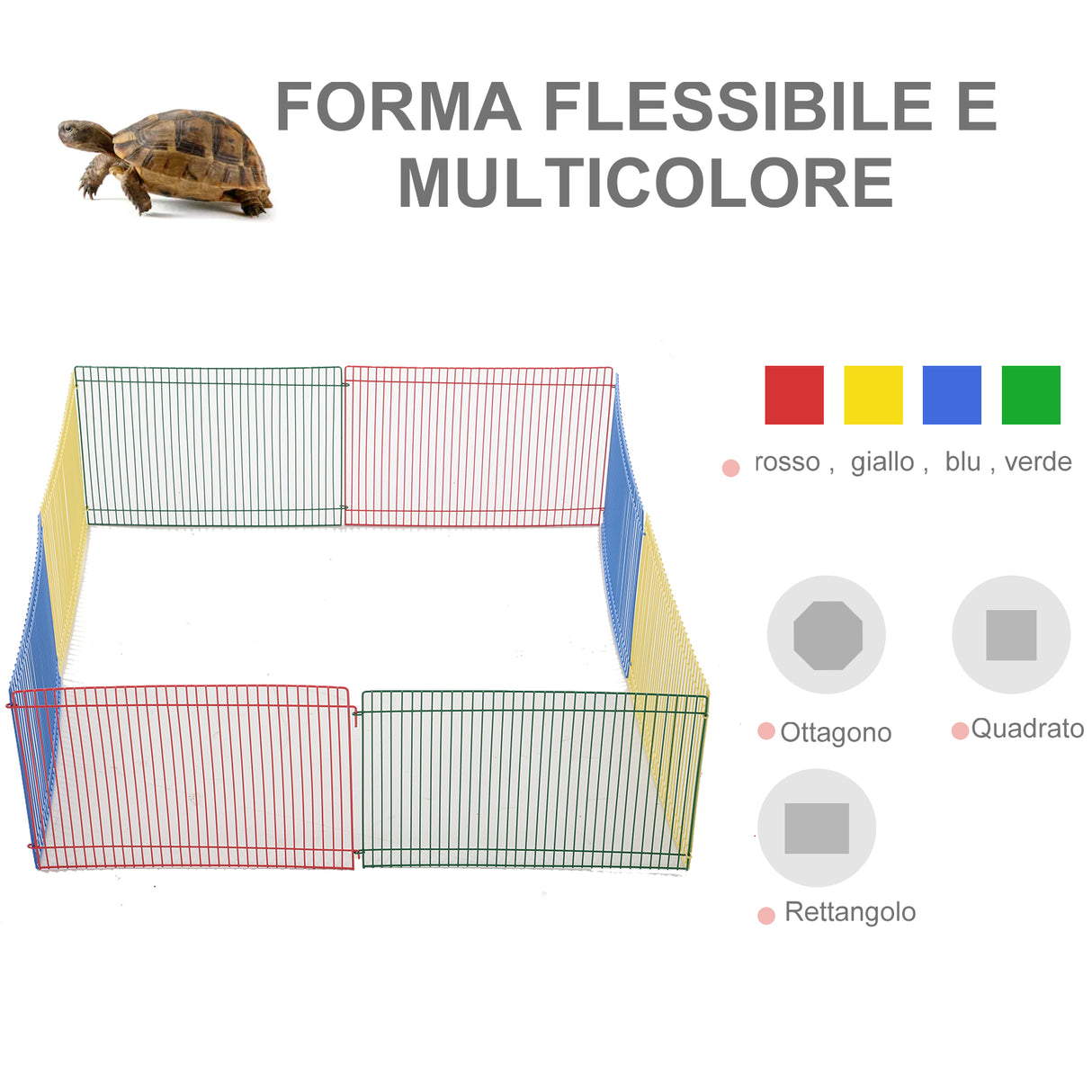 immagine-4-easycomfort-easycomfort-recinto-per-animali-piccoli-modulabile-8-pezzi-69x69x23cm-multicolore-per-tartarughe-piccole-criceti-ean-8054111840071