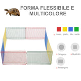 immagine-4-easycomfort-easycomfort-recinto-per-animali-piccoli-modulabile-8-pezzi-69x69x23cm-multicolore-per-tartarughe-piccole-criceti-ean-8054111840071