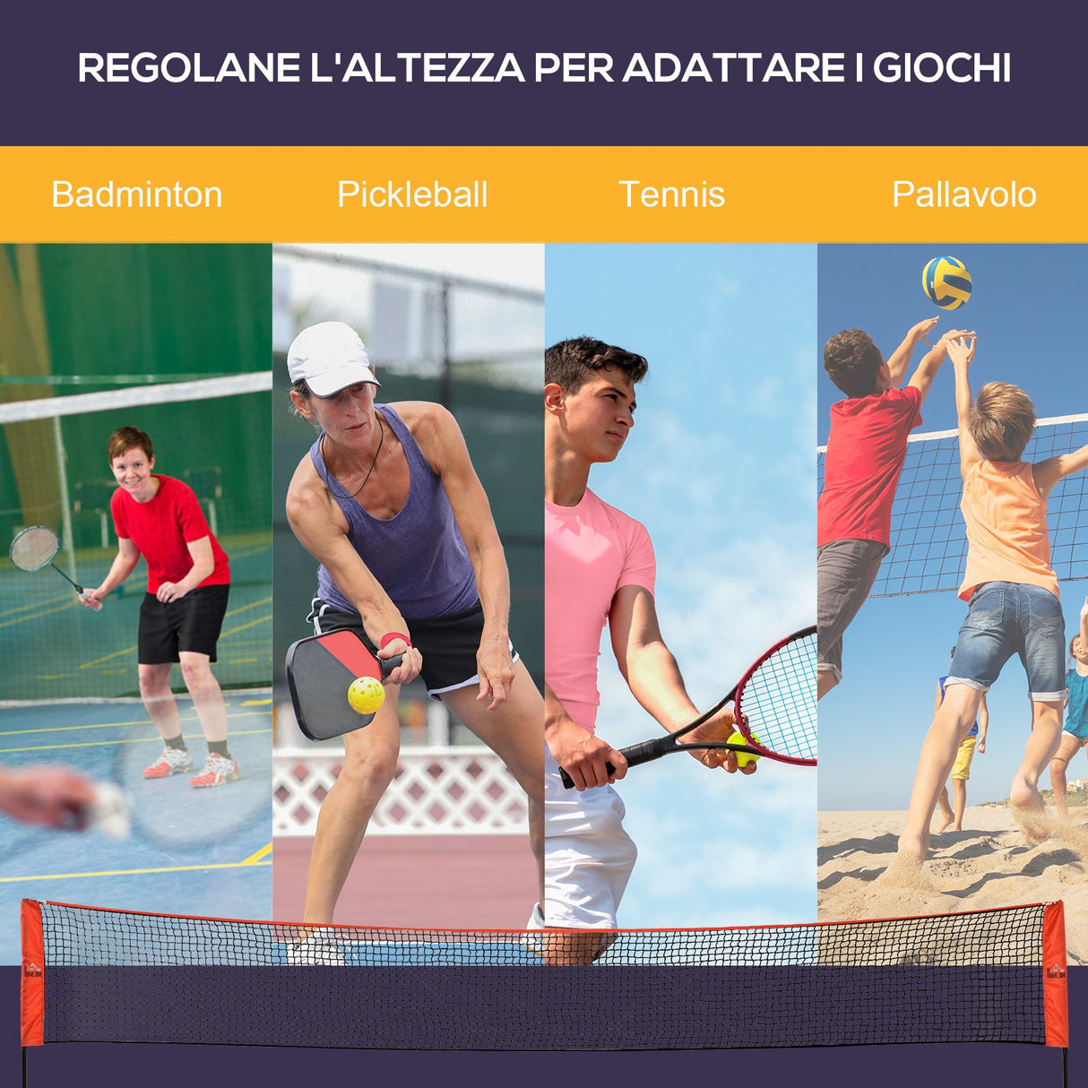 immagine-4-easycomfort-easycomfort-rete-tennis-e-badminton-portatile-ad-altezza-regolabile-rete-da-volley-con-borsa-da-trasporto-510x102x107120155cm-rossa-e-nera