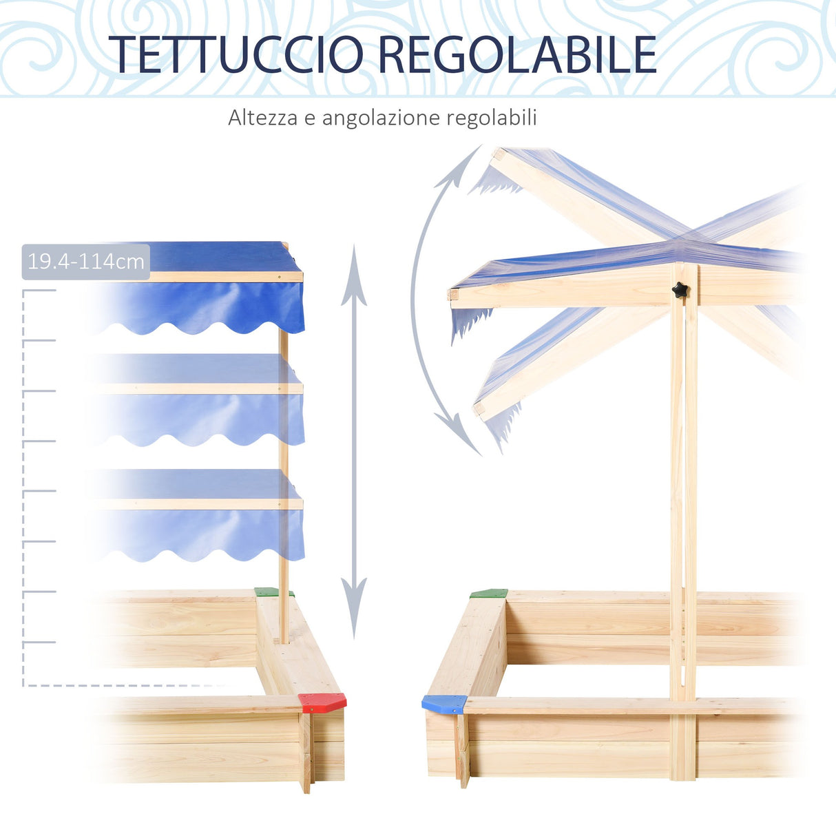 immagine-4-easycomfort-easycomfort-sabbiera-per-bambini-in-legno-con-panca-e-tettuccio-parasole-regolabile-120x120x120cm