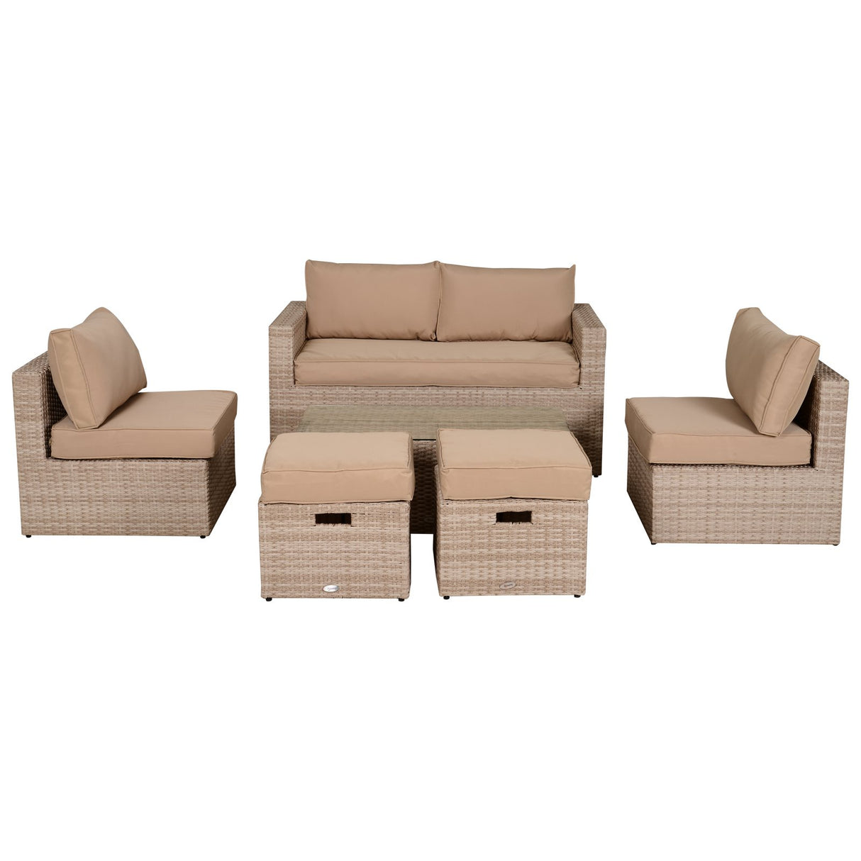 immagine-4-easycomfort-easycomfort-salotto-da-giardino-in-pe-rattan-6-pezzi-con-divano-2-poltroncine-2-pouf-e-tavolino-cachi-e-beige-ean-8055776916521