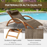 immagine-4-easycomfort-easycomfort-sdraio-da-giardino-ergonomica-lettino-prendisole-con-poggiatesta-imbottito-in-legno-e-tessuto-161-x-72-x-68-cm-marrone-ean-8055776911380