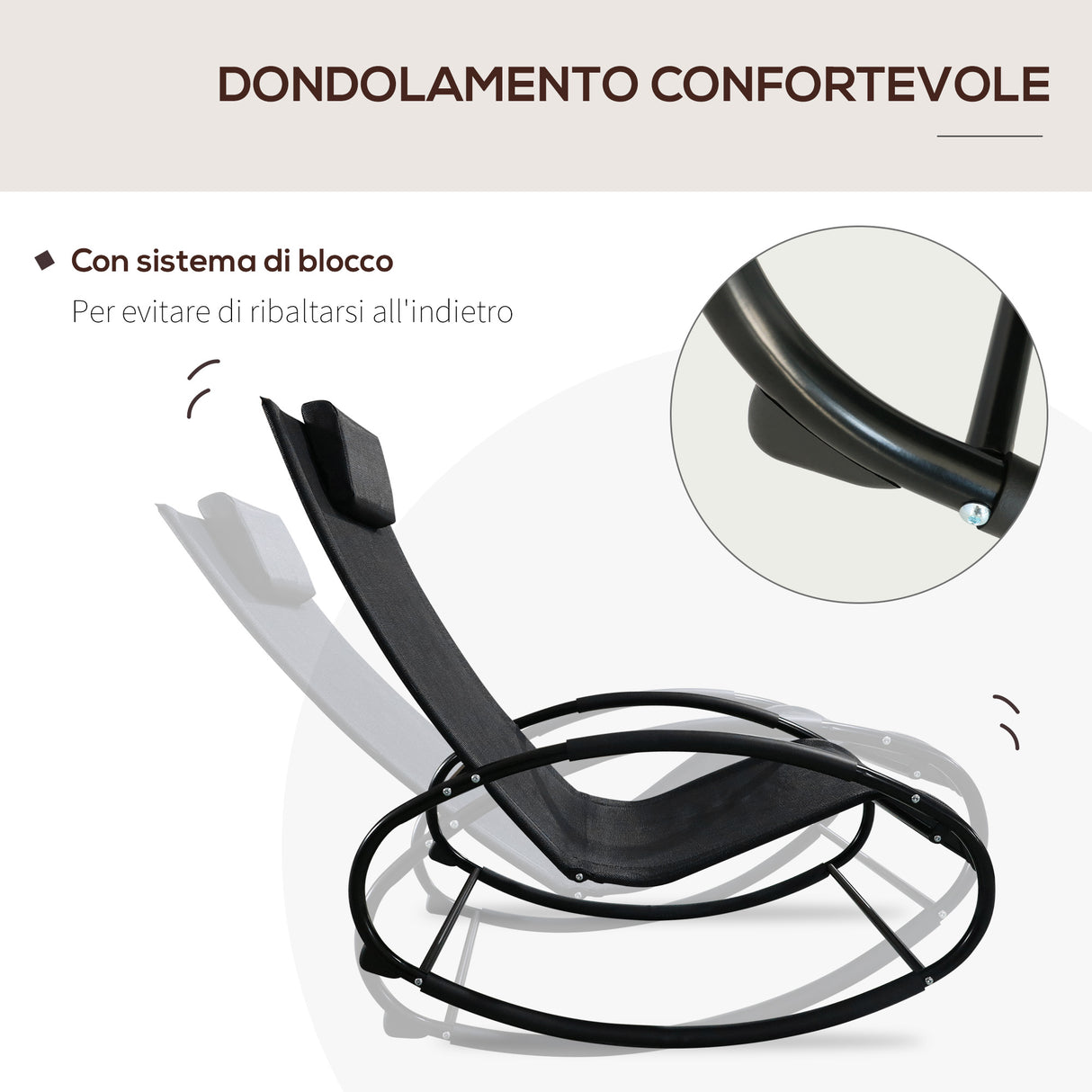 immagine-4-easycomfort-easycomfort-sdraio-da-giardino-zero-gravity-sedia-a-dondolo-con-cuscino-e-tessuto-traspirante-105x62x88cm-nera-ean-8054111848794