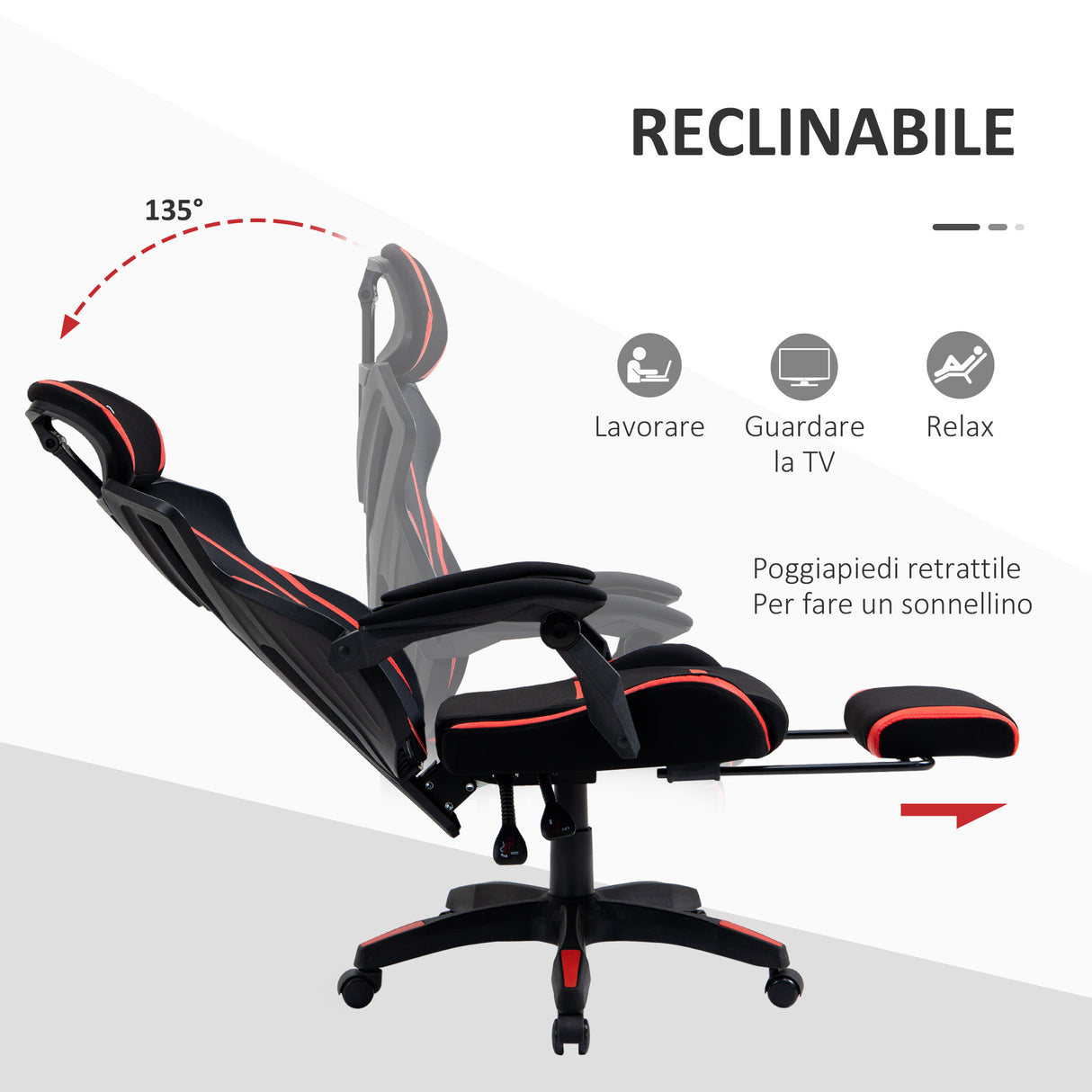 immagine-4-easycomfort-easycomfort-sedia-da-ufficio-ergonomica-altezza-regolabile-poltrona-con-schienale-reclinabile-e-poggiapiedi-65x65x119-129cm-nero-rosso