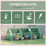 immagine-4-easycomfort-easycomfort-serra-da-giardino-serre-agricole-per-piante-con-telo-in-pe-telaio-in-acciaio-270x90x90cm-verde-ean-8054111841054