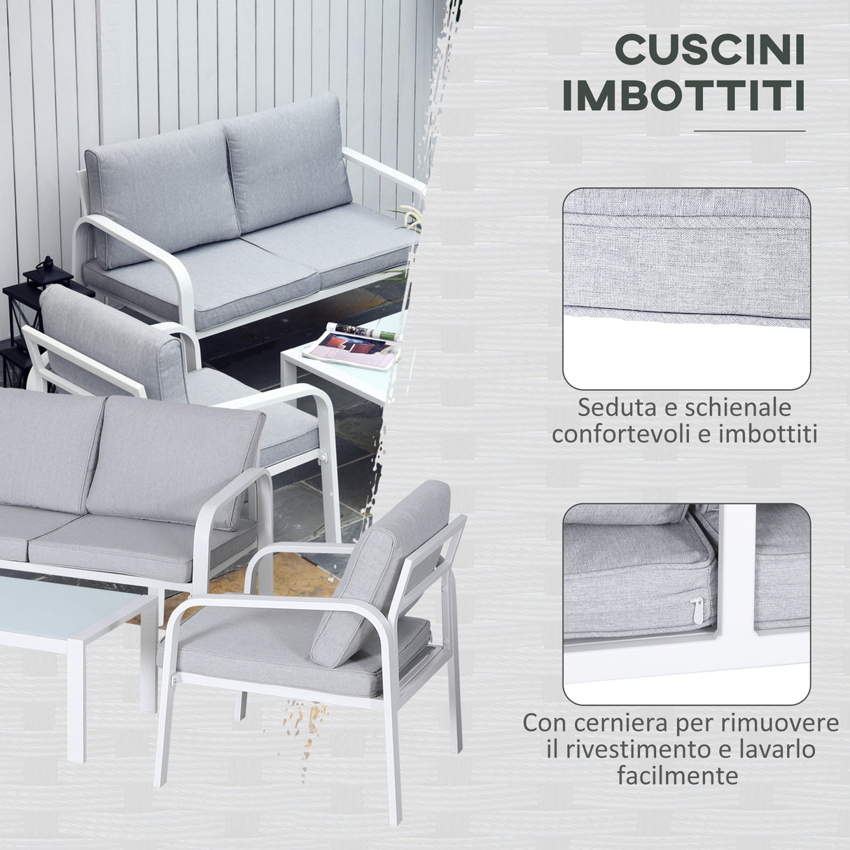 immagine-4-easycomfort-easycomfort-set-mobili-da-giardino-4-pezzi-con-2-sedie-1-divano-a-2-posti-e-1-tavolino-da-caffe-in-alluminio-e-poliestere-bianco-e-grigio