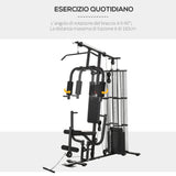 immagine-4-easycomfort-easycomfort-stazione-fitness-palestra-multifunzione-per-allenamento-a-casa-e-professionale-acciaio-150x110x210cm-nero