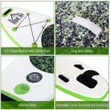 immagine-4-easycomfort-easycomfort-tavola-gonfiabile-sup-stand-up-paddle-con-pagaia-regolabile-tavola-da-surf-con-accessori-verde-302x76x15cm-ean-8055776915494