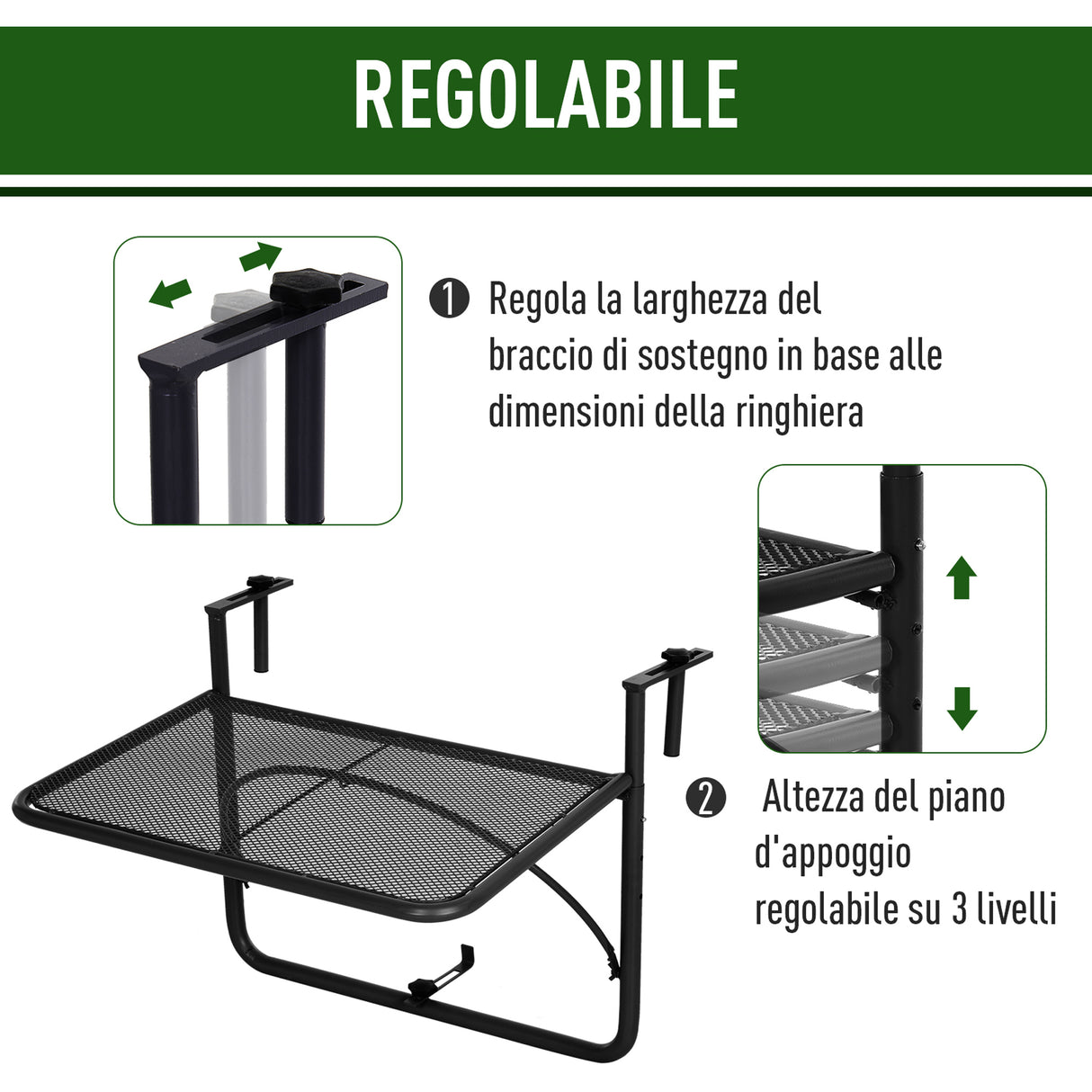 immagine-4-easycomfort-easycomfort-tavolo-da-ringhiera-altezza-regolabile-a-3-livelli-tavolino-sospeso-da-balcone-salvaspazio-in-metallo-60x56-5x45cm-nero-ean-8054111846509