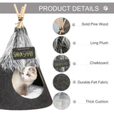 immagine-4-easycomfort-easycomfort-tenda-cuccia-per-cani-e-cani-piccoli-da-interno-teepee-grigio-50x70cm