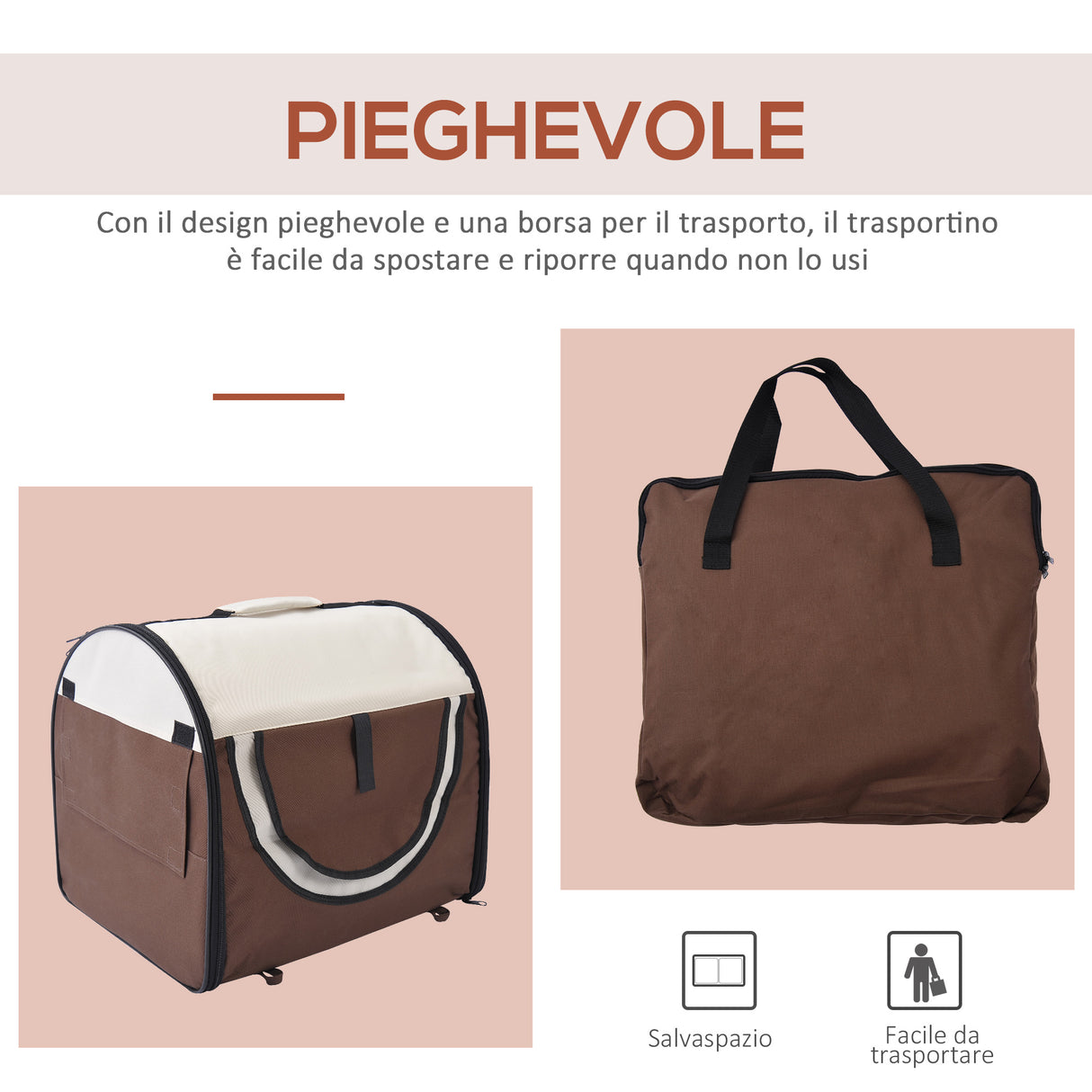 immagine-4-easycomfort-easycomfort-trasportino-gabbia-da-trasporto-per-cani-gatti-e-animali-domestici-pieghevole-46x36x41cm-caffe-ean-8054111841870