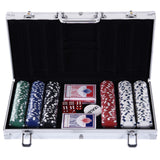 immagine-4-easycomfort-easycomfort-valigetta-poker-professionale-in-alluminio-set-poker-con-300-fiches-e-2-mazzi-per-texas-holdem-e-blackjack