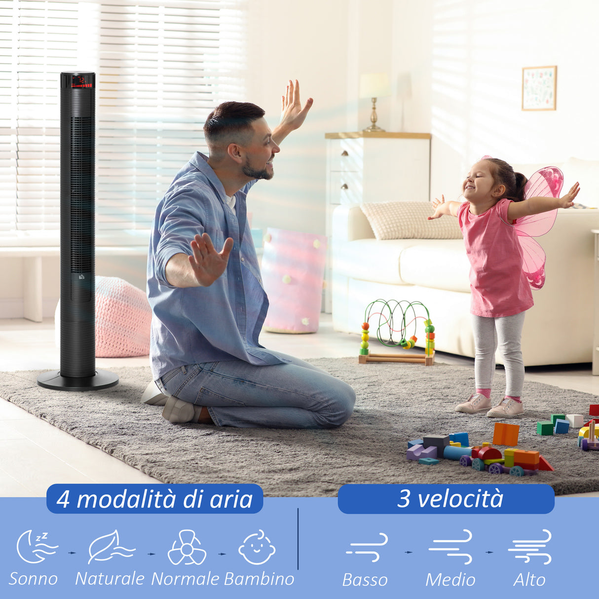 immagine-4-easycomfort-easycomfort-ventilatore-a-colonna-con-3-velocita-e-4-modalita-timer-di-12h-pannello-led-e-telecomando-nero