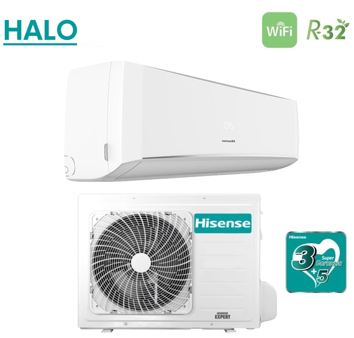 immagine-4-hisense-climatizzatore-condizionatore-hisense-inverter-serie-halo-9000-btu-cbyr0905g-cbyr0905w-r-32-wi-fi-optional-aa