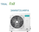 immagine-4-hisense-climatizzatore-condizionatore-hisense-trial-split-a-cassetta-9912-con-3amw72u4rfa-r-32-wi-fi-optional-9000900012000-novita