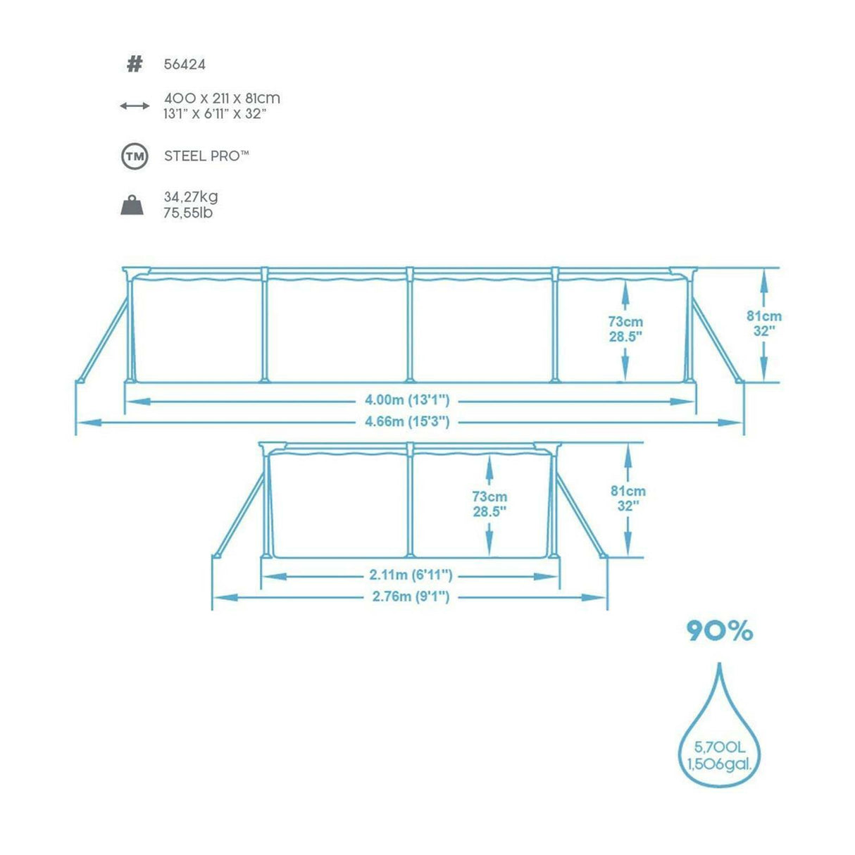 immagine-5-bestway-piscina-fuori-terra-bestway-56424-steel-pro-400x211x81h-pompa-filtrante-5-700-litri