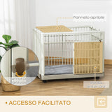 immagine-5-easycomfort-easycomfort-box-per-cani-con-fondo-removibile-e-5-ruote-per-cani-fino-a-18kg-81x55-5x62-5cm-beige
