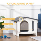 immagine-5-easycomfort-easycomfort-casetta-per-cani-rialzata-con-vassoio-per-2-ciotole-finestre-e-cuscino-in-gommapiuma-70x64x56-cm