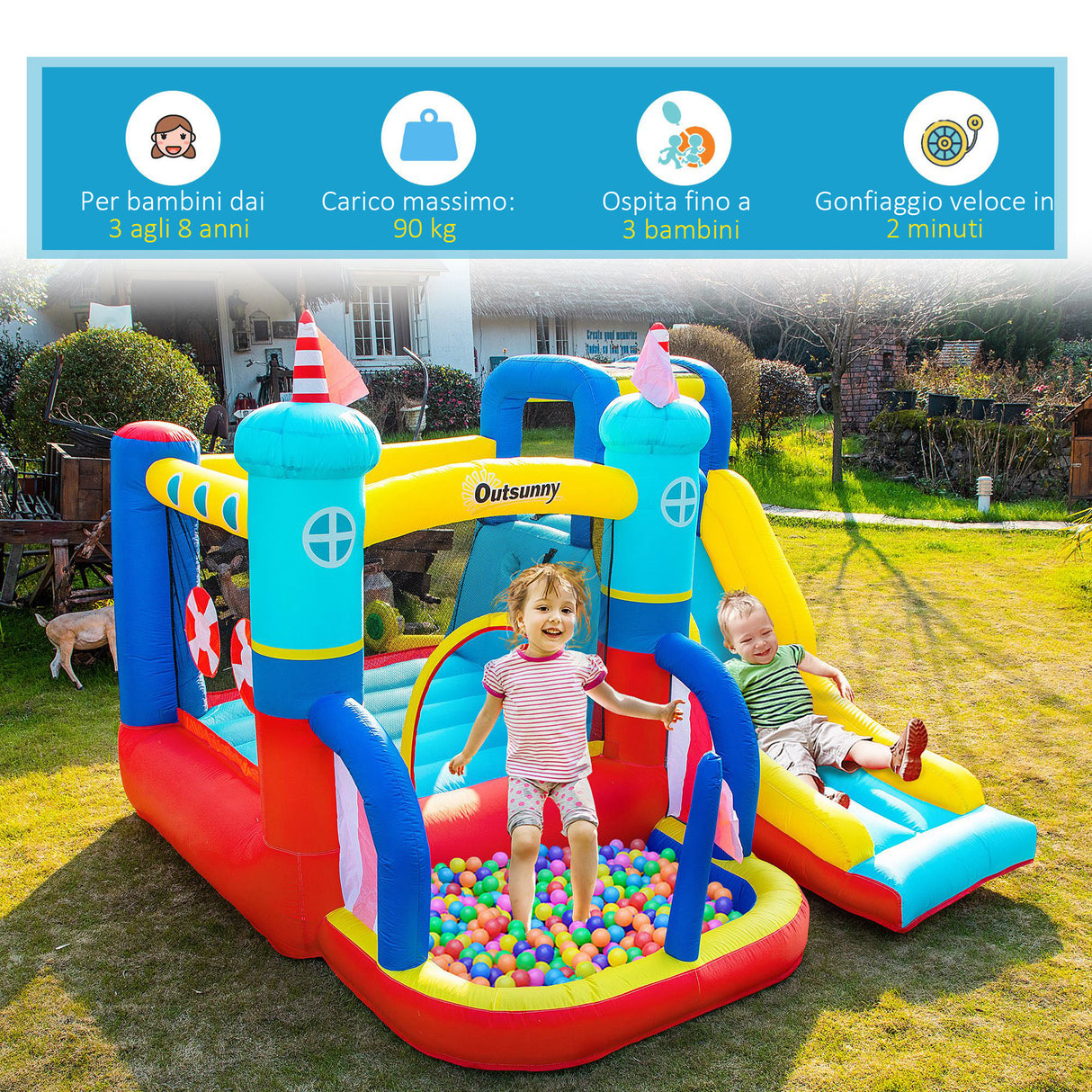 immagine-5-easycomfort-easycomfort-castello-gonfiabile-4-in-1-bimbi-3-8-anni-scivolo-e-piscina-265x260x200cm