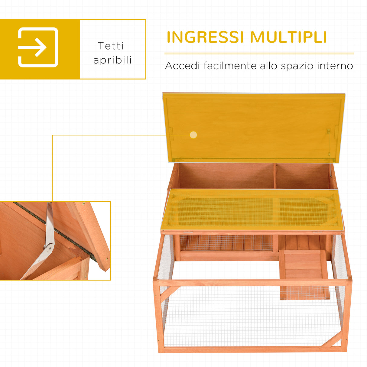 immagine-5-easycomfort-easycomfort-conigliera-da-esterno-e-interno-in-legno-con-casetta-per-conigli-e-area-aperta-recintata-125-5x100x49cm-arancione