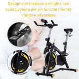 immagine-5-easycomfort-easycomfort-cyclette-professionale-con-schermo-lcd-volano-10kg-e-resistenza-magnetica-regolabile-nera-e-gialla-ean-8055776912400