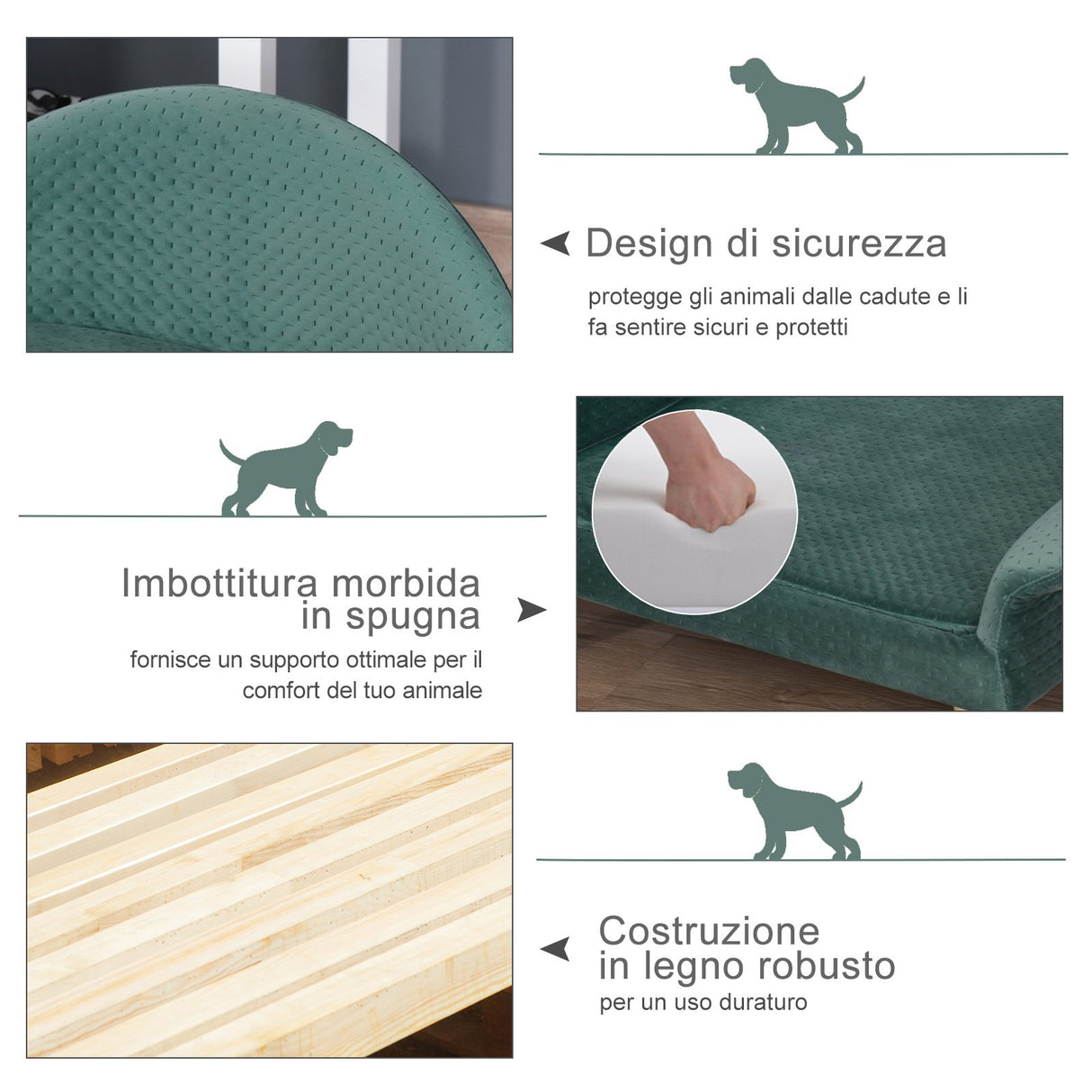 immagine-5-easycomfort-easycomfort-divanetto-per-cani-e-gatti-con-braccioli-e-schienale-cuccia-di-design-in-velluto-verde-chiaro