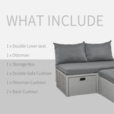 immagine-5-easycomfort-easycomfort-divano-2-posti-con-contenitore-e-pouf-in-rattan-pe-salvaspazio-con-cuscini-grigio-ean-8055776916262