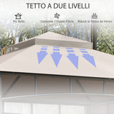 immagine-5-easycomfort-easycomfort-gazebo-da-giardino-3x3-m-con-tenda-parasole-laterale-altezza-288-cm-cachi