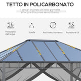 immagine-5-easycomfort-easycomfort-gazebo-da-giardino-4x3m-con-zanzariere-e-tetto-in-policarbonato-grigio