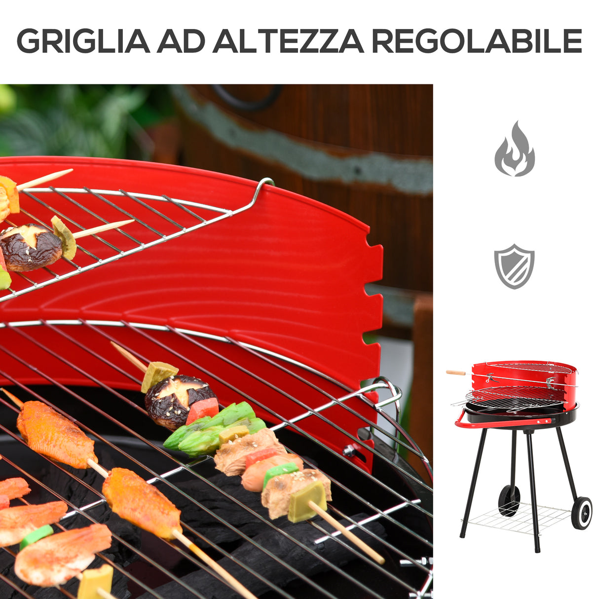 immagine-5-easycomfort-easycomfort-grill-bbq-barbecue-a-carbonella-doppia-griglia-regolabile-con-ruote-acciaio-51x70x75-5cm-nero-e-rosso-ean-8054111844222