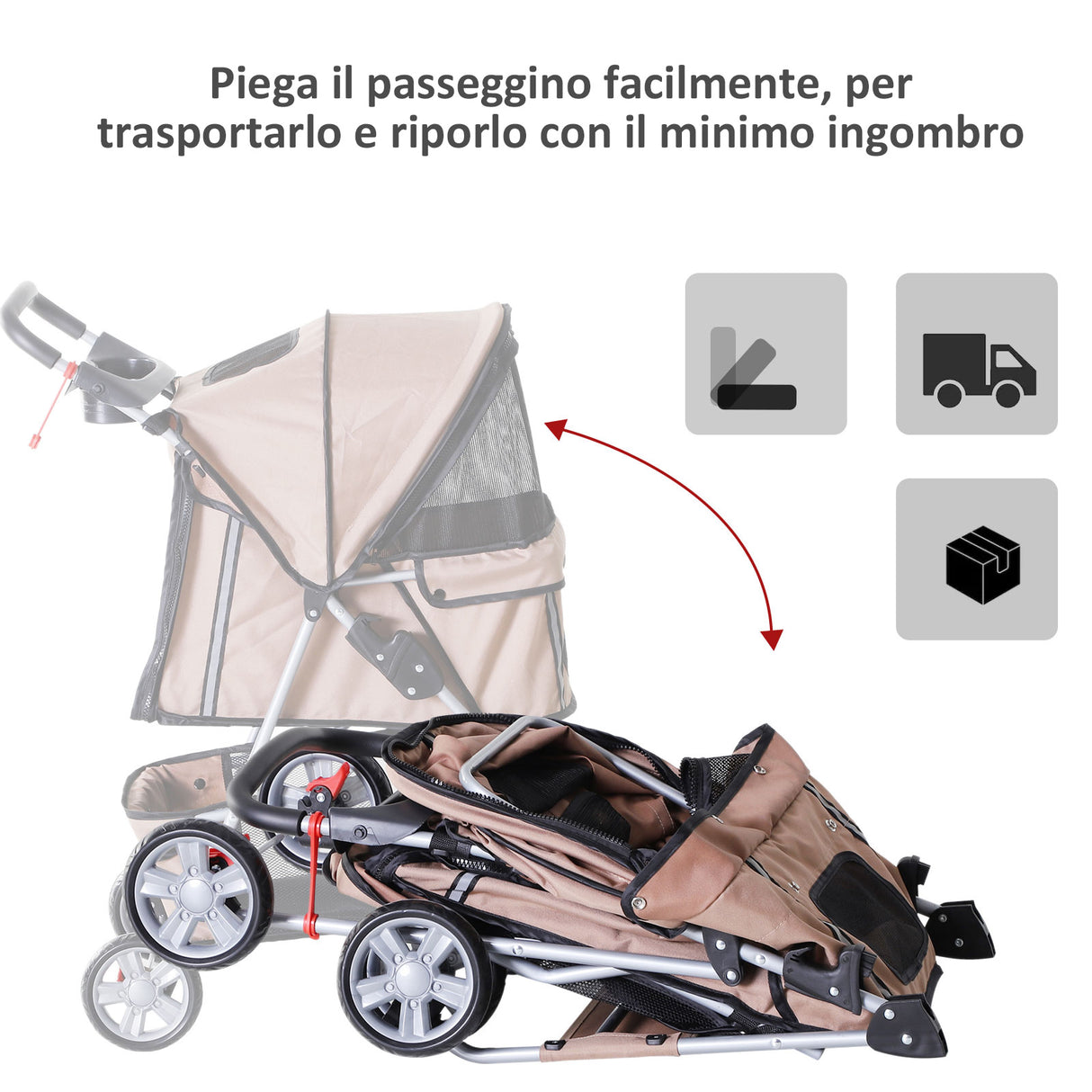 immagine-5-easycomfort-easycomfort-passeggino-per-cani-pieghevole-carrello-per-animali-domestici-caffe-75x45x97cm-ean-8054111848947