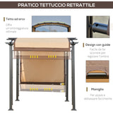 immagine-5-easycomfort-easycomfort-pergola-con-tende-scorrevoli-da-giardino-295x245cm-gazebo-a-pergola-da-esterno-in-metallo-cachi