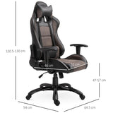 immagine-5-easycomfort-easycomfort-poltrona-da-gaming-e-ufficio-con-schienale-alto-ergonomico-marrone-e-nero-ean-8054144135403