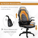 immagine-5-easycomfort-easycomfort-poltrona-da-gaming-o-da-ufficio-in-similpelle-gialla-braccioli-pieghevoli-schienale-e-altezza-regolabile-117-127acm-ean-8054144135649