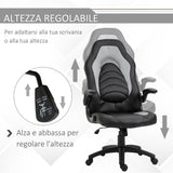 immagine-5-easycomfort-easycomfort-poltrona-da-gaming-o-da-ufficio-in-similpelle-grigia-braccioli-pieghevoli-schienale-e-altezza-regolabile-117-127acm-ean-8054144133584