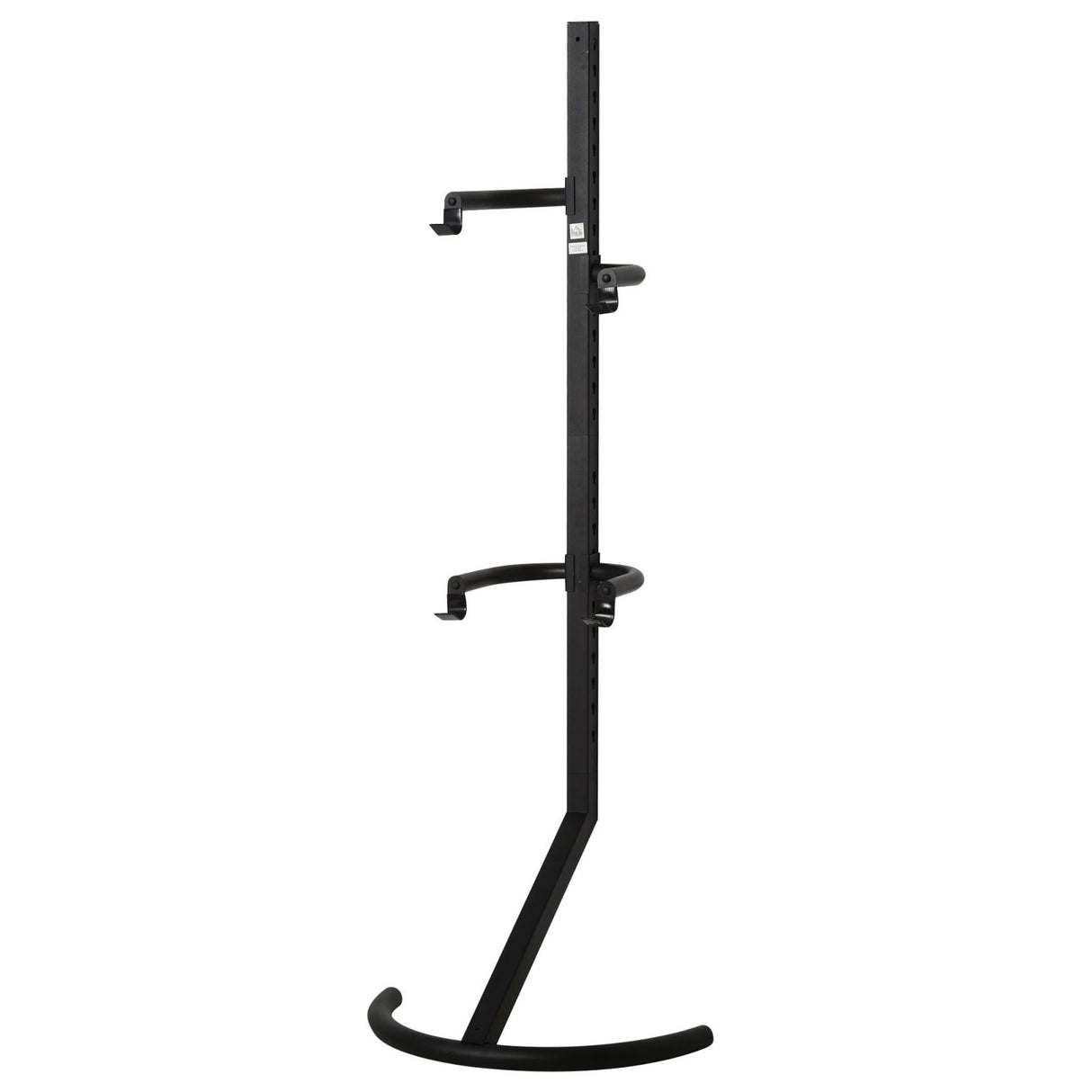 immagine-5-easycomfort-easycomfort-rastrelliera-verticale-portabiciclette-in-acciaio-nero-con-altezza-regolabile-per-2-biciclette-max-40-kg-ean-8054111845779