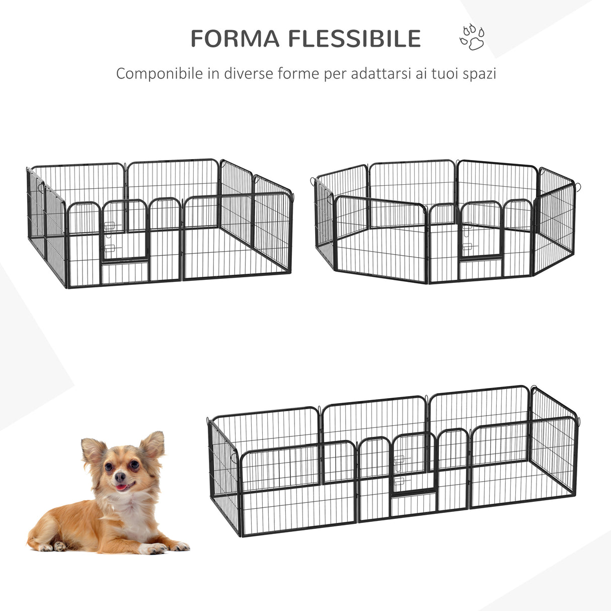 immagine-5-easycomfort-easycomfort-recinto-recinzione-box-per-animali-cani-gatti-cuccioli-roditori-rete-gabbia-di-ferro-per-esterno-giardino-80x60cm-8pz-ean-8054144135946