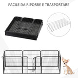 immagine-5-easycomfort-easycomfort-recinto-recinzione-per-animali-cuccioli-cani-8pz-80x80cm-nero-ean-8054144134345