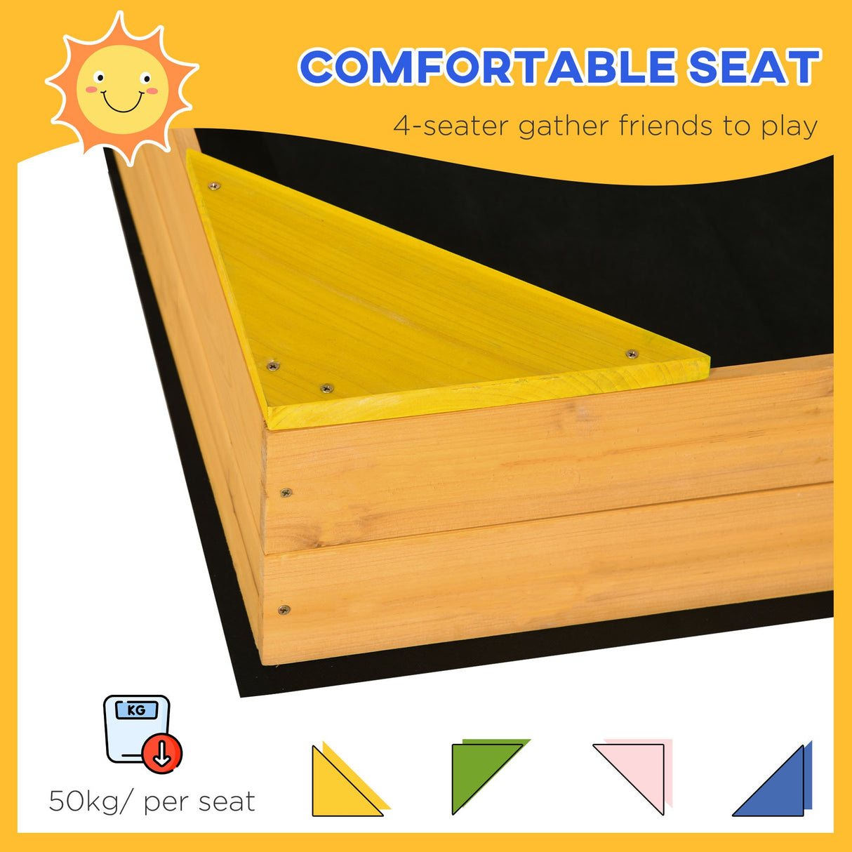 immagine-5-easycomfort-easycomfort-sabbiera-per-bambini-da-4-posti-in-legno-di-abete-con-design-senza-fondo-109x109x19-8-cm