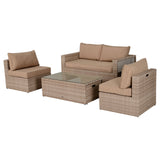 immagine-5-easycomfort-easycomfort-salotto-da-giardino-in-pe-rattan-6-pezzi-con-divano-2-poltroncine-2-pouf-e-tavolino-cachi-e-beige-ean-8055776916521