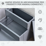 immagine-5-easycomfort-easycomfort-scaletta-per-cani-a-3-gradini-con-tappeto-antiscivolo-e-spazio-interno-40-5x44-5x38cm-grigio