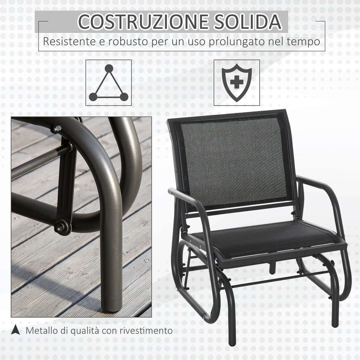 immagine-5-easycomfort-easycomfort-sedia-a-dondolo-da-giardino-in-metallo-e-seduta-in-tessuto-traspirante-75x66x85cm-nero-e-grigio-scuro-ean-8055776911199