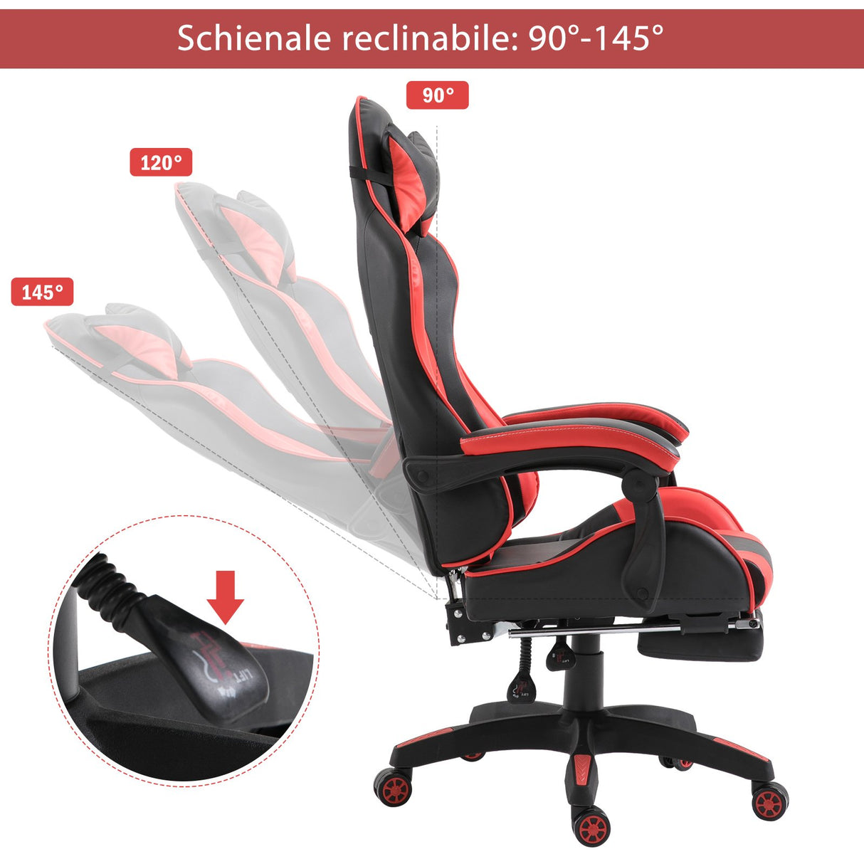 immagine-5-easycomfort-easycomfort-sedia-da-gaming-con-poggiapiedi-estendibile-poltrona-gaming-ergonomica-reclinabile-ecopelle-6660127-134cm-rosso-ean-8055776914237