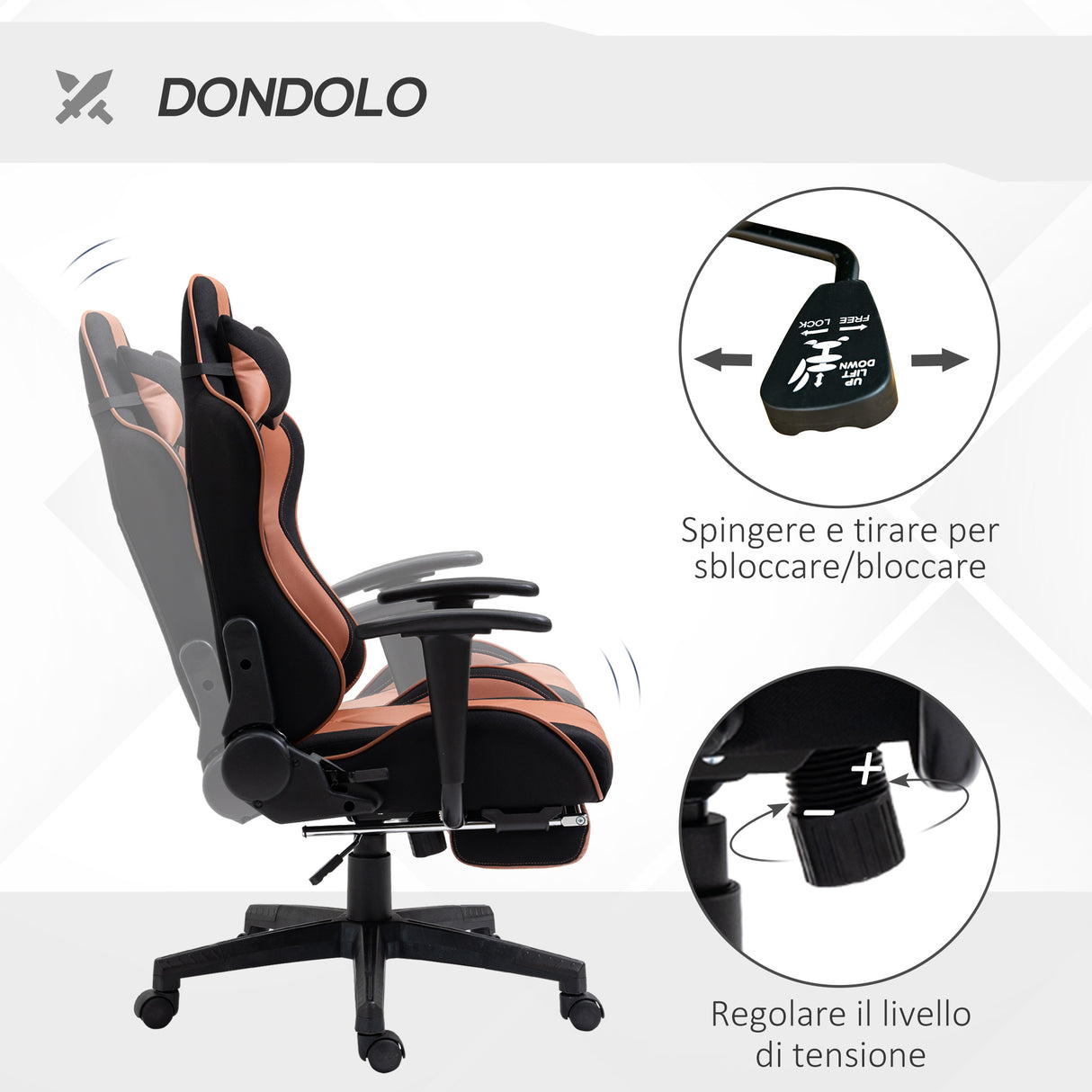 immagine-5-easycomfort-easycomfort-sedia-da-ufficio-girevole-e-regolabile-nero-e-marrone-ean-8054144133904