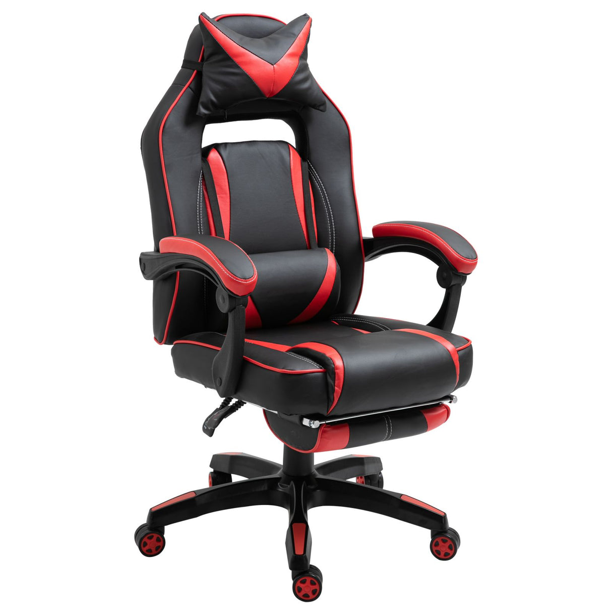 immagine-5-easycomfort-easycomfort-sedie-da-gaming-sedie-da-ufficio-ergonomiche-con-rotelle-in-ecopelle-rosso-e-nero-ean-8055776915906