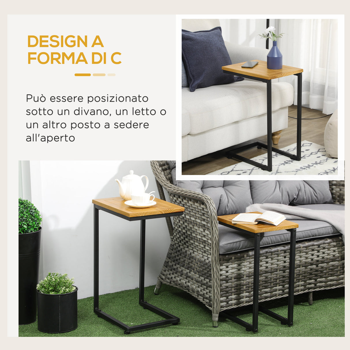 immagine-5-easycomfort-easycomfort-set-2-tavolini-da-giardino-a-c-in-metallo-e-legno-di-pino-con-design-impilabile-40x30x60-cm