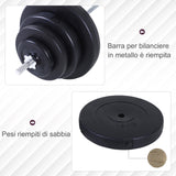 immagine-5-easycomfort-easycomfort-set-bilanciere-e-dischi-70kg-8-dischi-pesi-rivestiti-in-pvc-e-barra-in-ferro-170x40-5x40-5cm-nero