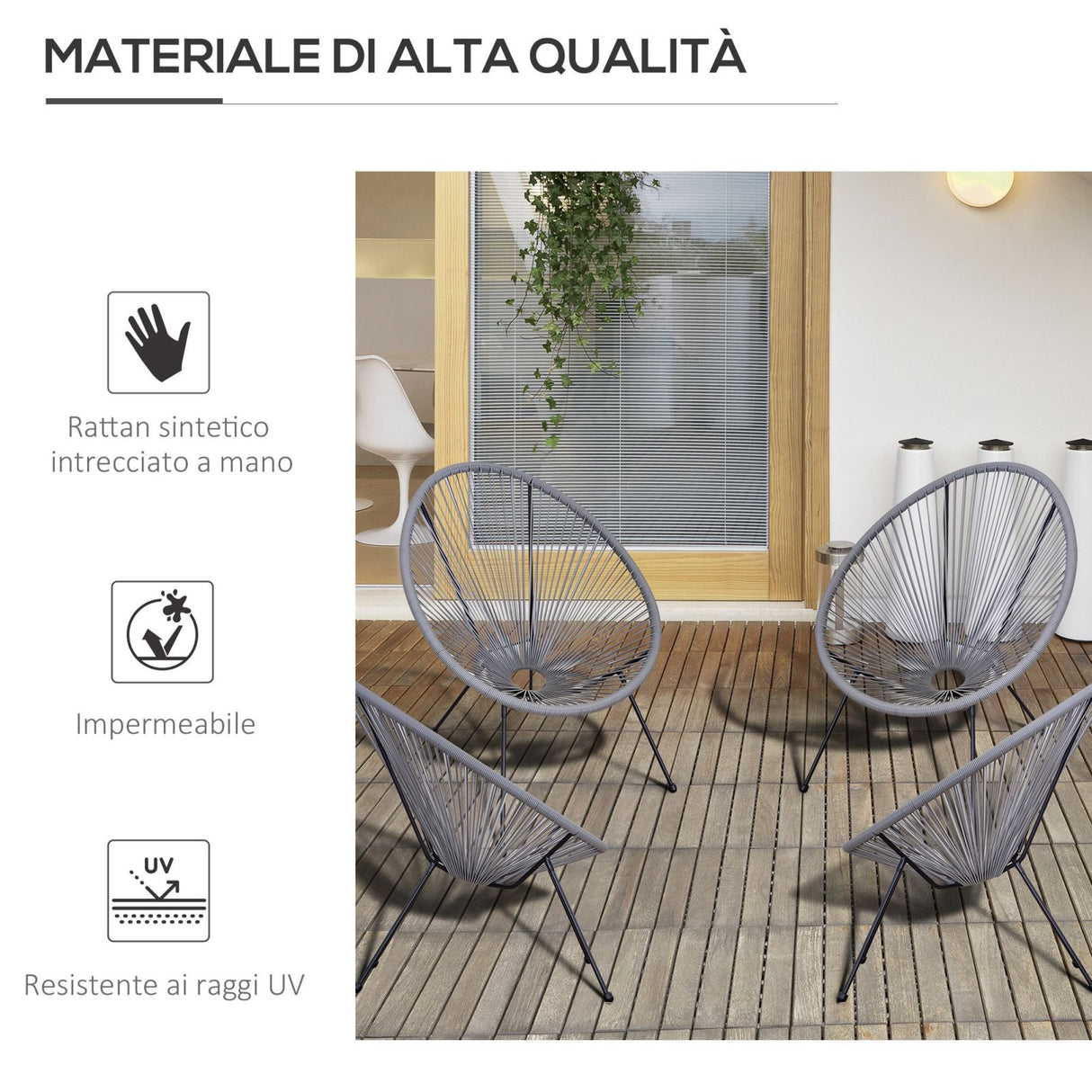 immagine-5-easycomfort-easycomfort-set-di-4-sedie-da-giardino-ovali-in-rattan-pe-e-metallo-in-stile-boho-chic-grigio-chiaro