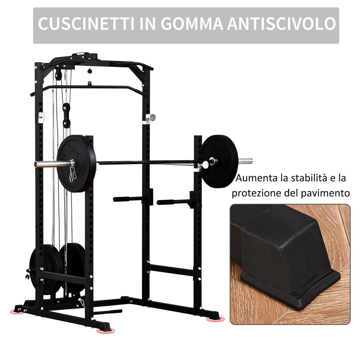 immagine-5-easycomfort-easycomfort-stazione-fitness-multifunzione-power-tower-per-palestra-in-casa-e-ufficio-155x118x220cm-nero