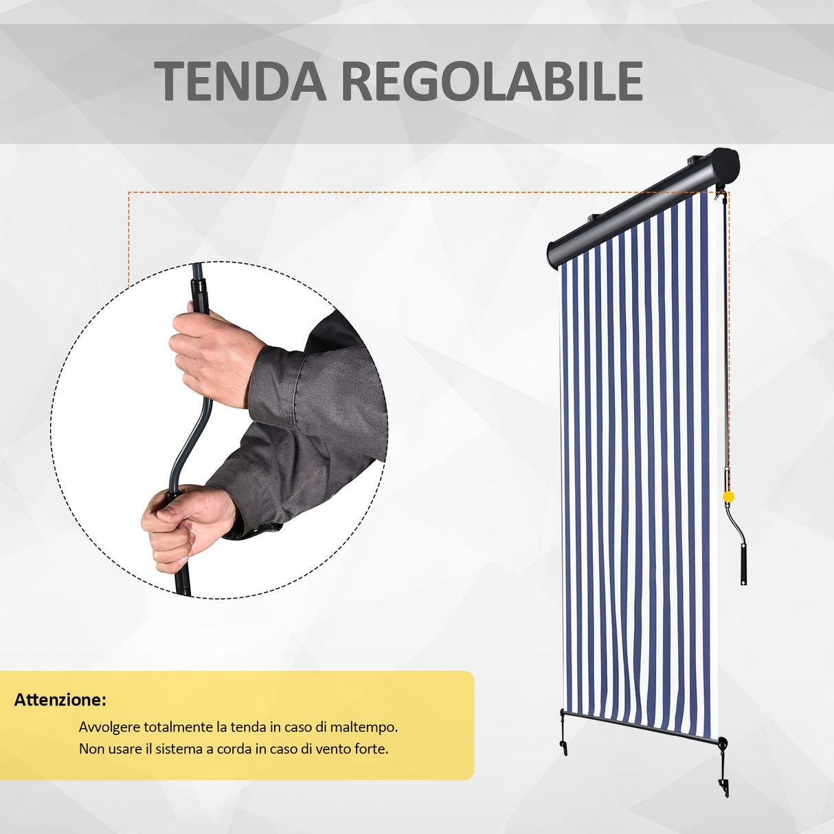 immagine-5-easycomfort-easycomfort-tenda-avvolgibile-a-rullo-impermeabile-funzionamento-manovella-bianco-e-blu-140-x-200-cm-ean-8054144137322